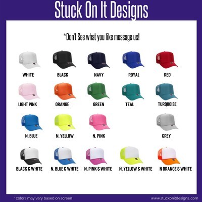 Custom Foam Trucker Hat with LTP Logo