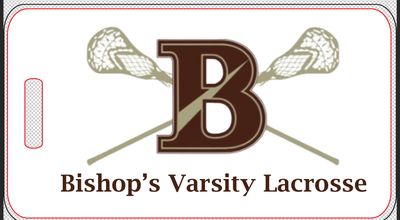 Special Order Glaus: Bishop Varsity Lacrosse Luggage Tags