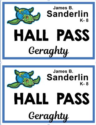 Special Order Sanderlin Passes: Custom Poster Printing for Education