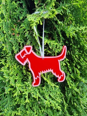 New! Schnauzer Christmas Decoration