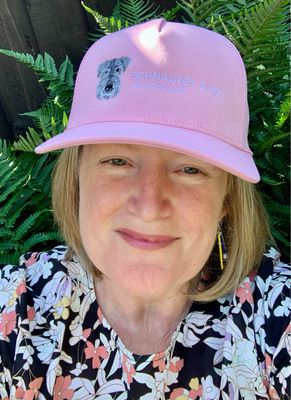 New! Pink Schnauzer Club Cap