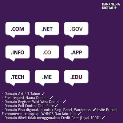 Domain TLD ( .com .net .org )