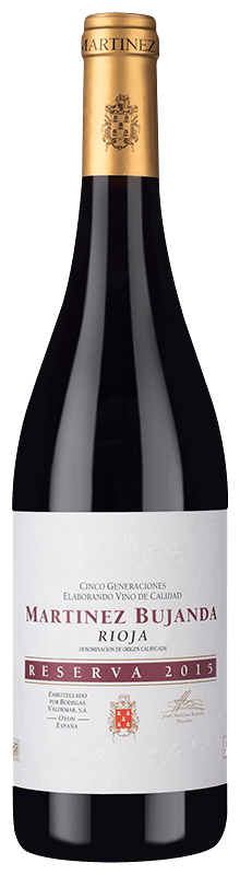 Familia Martinez Bujanda Reserva, 2015, Rioja DOCa