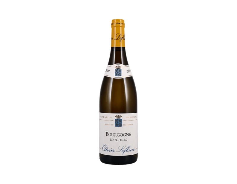 ​Olivier Leflaive Bourgogne Blanc Les Setilles, 2019 (Stained Labels)