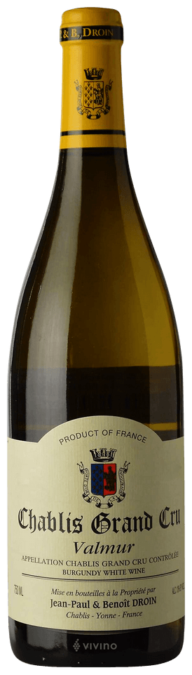 Jean-Paul & Benoit Droin Valmur, 2013, Chablis Grand Cru