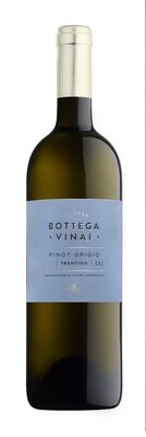 Bottega Vinai Trentino Pinot Grigio 2020 (vegan)