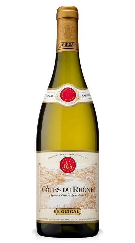 E. Guigal Côtes du Rhône Blanc, 2019 (vegan)