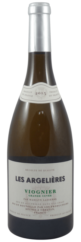 ​Les Argelières Viognier, 2021, Languedoc-Roussillon (vegan)