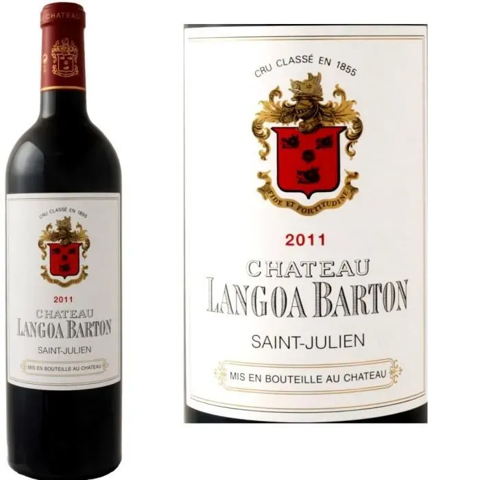 Chateau Langoa Barton Grand Cru Classe, 2011, St Julien
