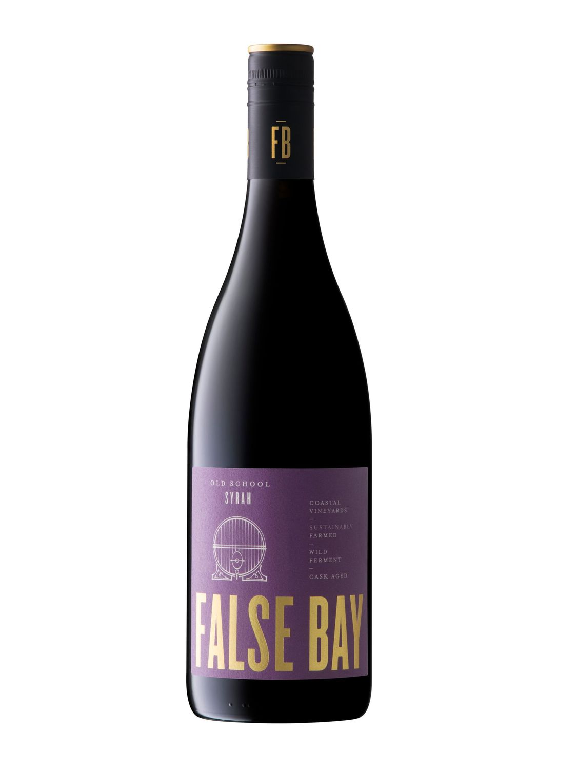False Bay 'Old School' Syrah, WO Coastal Region 2023 (Vegan) False Bay 'Old School' Syrah, WO Coastal Region 2023 (Vegan)