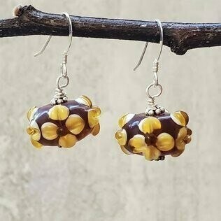 Glass Lampworked Earrings