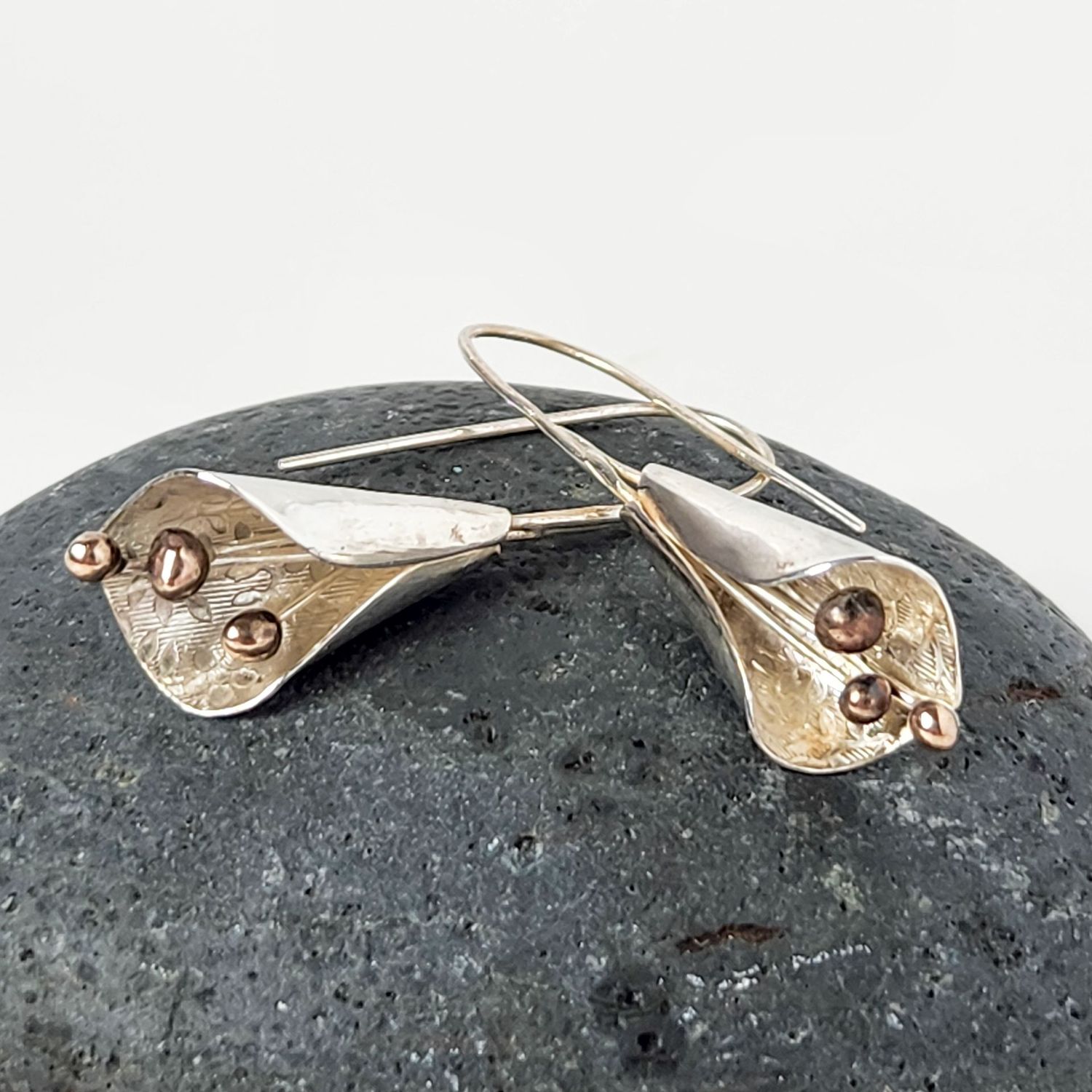 Never Again! Sterling Silver Earrings