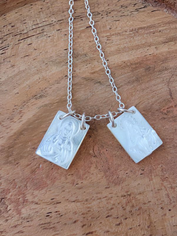 Tiny Scapular Pendant