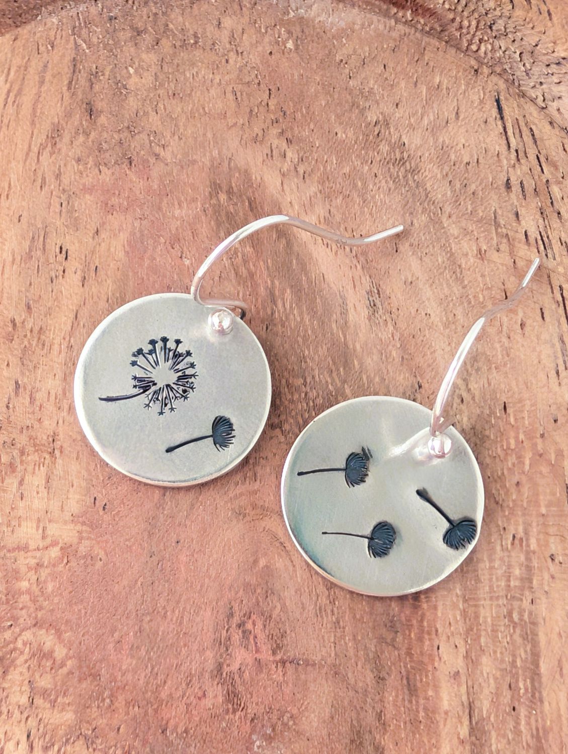 Wish Dandelion Earrings Wish Dandelion Earrings
