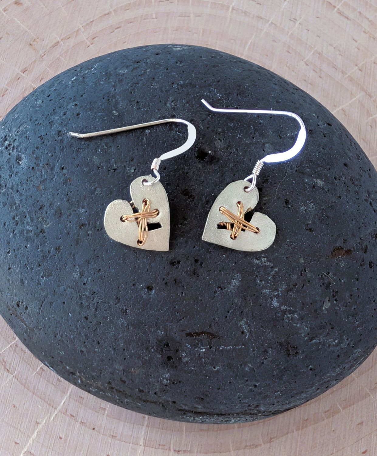 Mended Heart Earrings Mended Heart Earrings