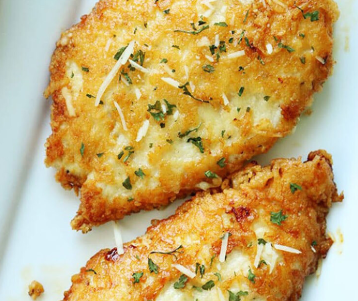 Parmesan Spring Chicken: