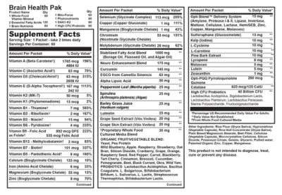 Brain Health Pak