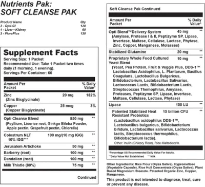 Soft Cleanse Pak