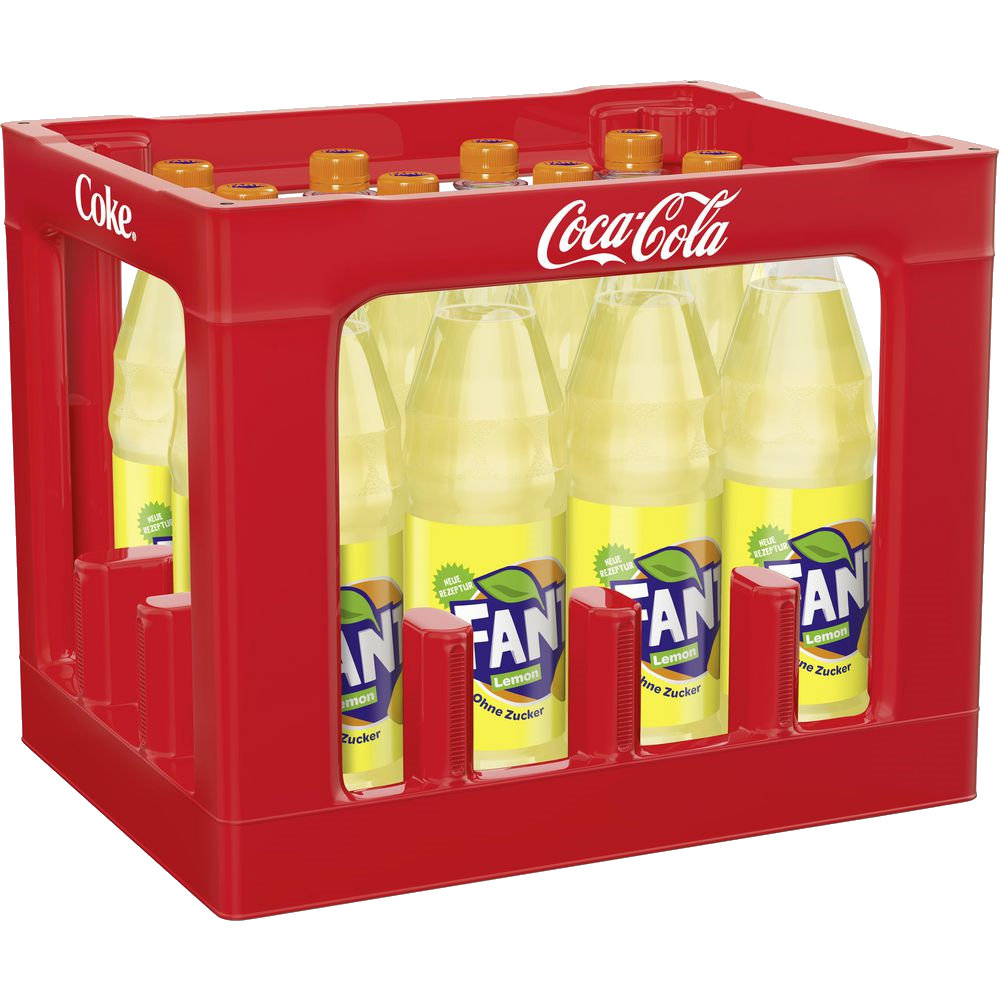 Fanta Lemon ohne Zucker 12/1,00 PET