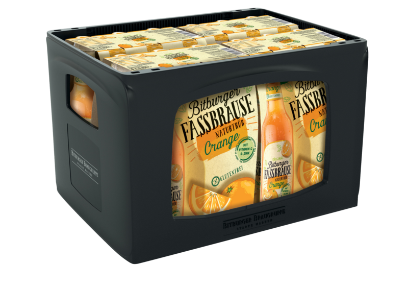 Bitburger Fassbrause Orange 4x 6er/0,33 Glas