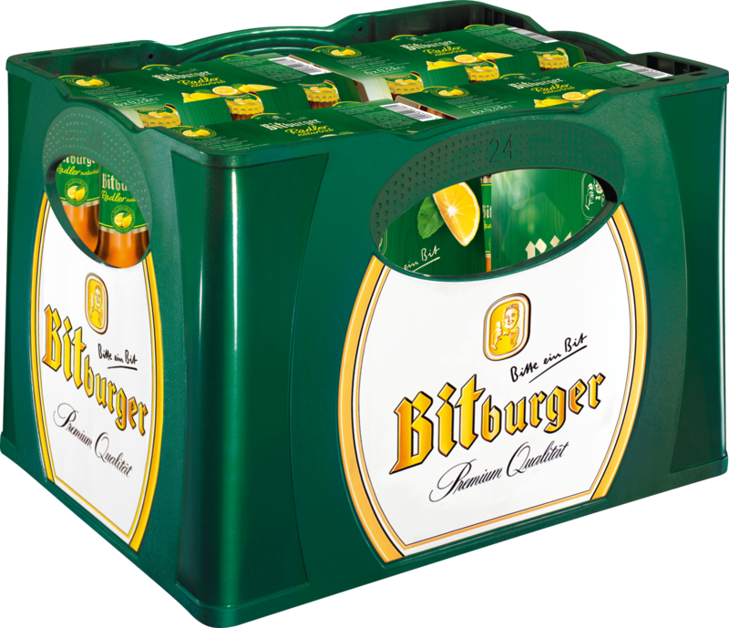 Bitburger Radler Naturtrüb 4x 6er/0,33 Glas Bitburger Radler Naturtrüb 4x 6er/0,33 Glas