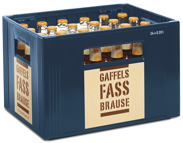 Gaffel Fassbrause Orange 24/0,33 Glas Gaffel Fassbrause Orange 24/0,33 Glas