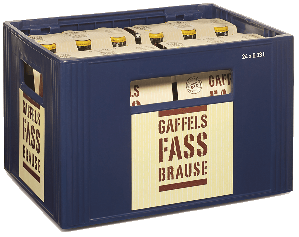 Gaffel Fassbrause Zitrone 4x 6er/0,33 Glas Gaffel Fassbrause Zitrone 4x 6er/0,33 Glas