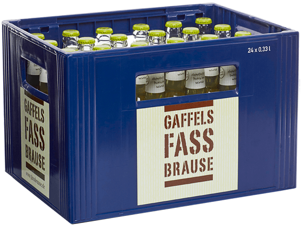 Gaffel Fassbrause Apfel 24/0,33 Glas Gaffel Fassbrause Apfel 24/0,33 Glas