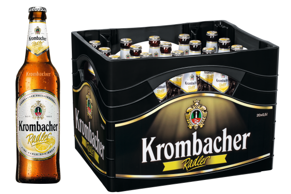 Krombacher Radler 20/0,50 Glas