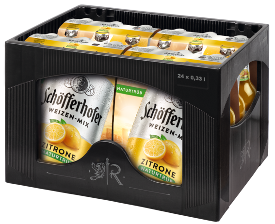 Schöfferhofer Zitrone 4x 6er/0,33 Glas