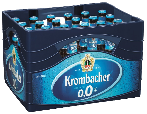 Krombacher Pils Alkoholfrei 0,00 % - 24/0,33 Glas