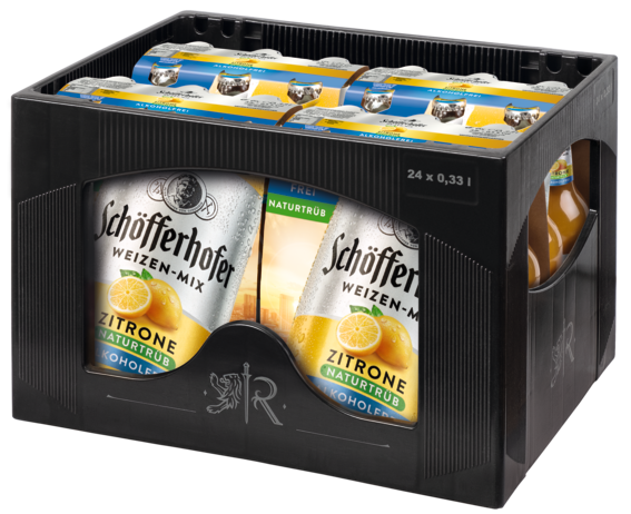 Schöfferhofer Zitrone Alkoholfrei 4x 6er/0,33 Glas Schöfferhofer Zitrone Alkoholfrei 4x 6er/0,33 Glas