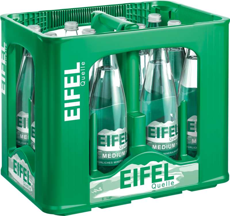 Eifel Quelle Medium 12/0,75 Glas Eifel Quelle Medium 12/0,75 Glas