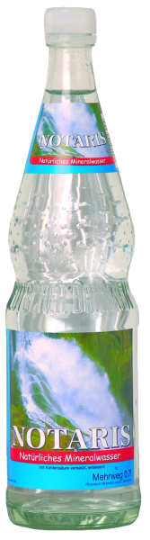 Notaris Sprudel 12/0,75 Glas