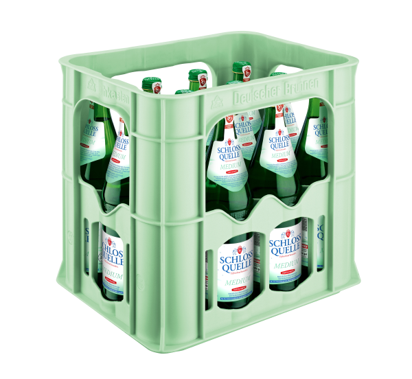 Schloss Quelle Medium 12/0,75 Glas Schloss Quelle Medium 12/0,75 Glas