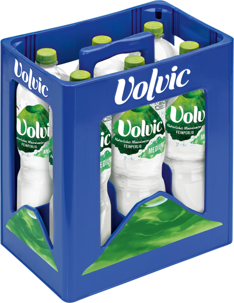 Volvic Medium Feinperlig 6/1,50 PET Volvic Medium Feinperlig 6/1,50 PET