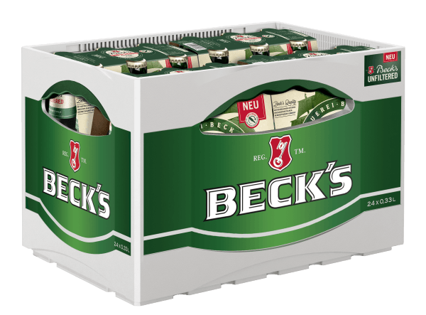 Beck's Unfiltered 4x 6er/0,33 Glas Beck's Unfiltered 4x 6er/0,33 Glas