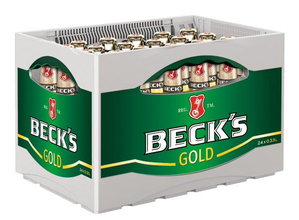 Beck's Gold 24/0,33 Glas