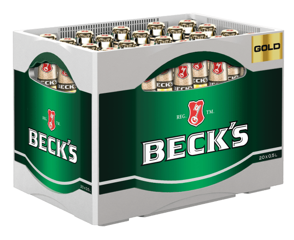 Beck's Gold 20/0,50 Glas