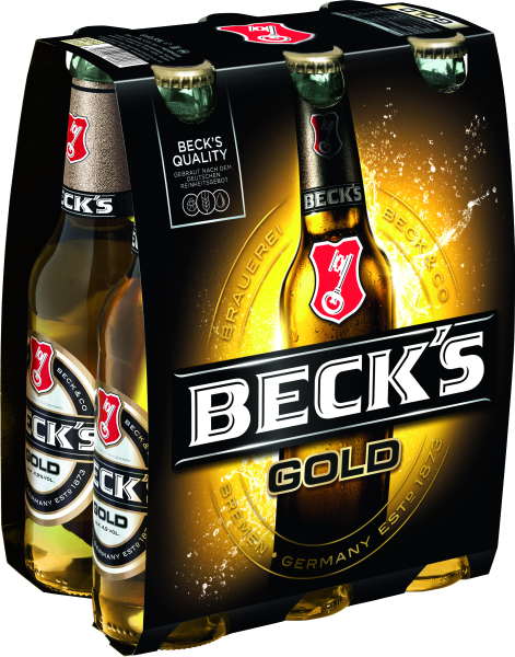 Beck's Gold 4x 6er/0,33 Glas