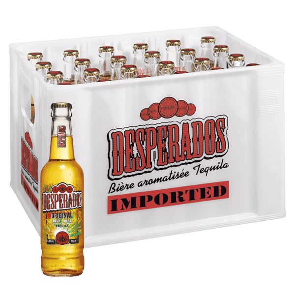 Desperados 24/0,33 Glas