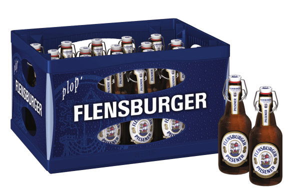 Flensburger Pils 20/0,33 Glas