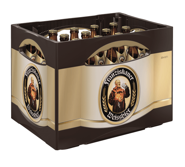 Franziskaner Hefeweizen hell 20/0,50 Glas Franziskaner Hefeweizen hell 20/0,50 Glas