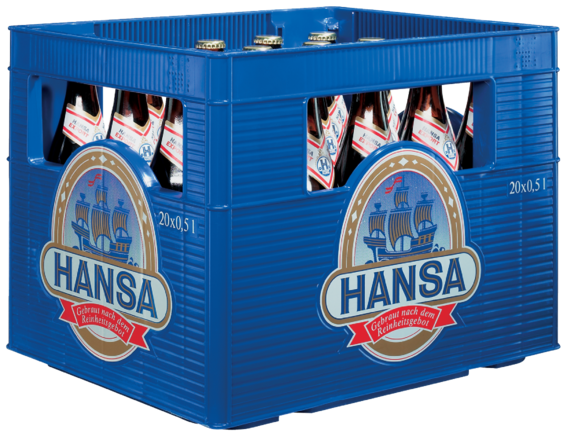 Hansa Pils 20/0,50 Glas