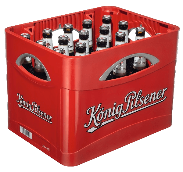 König Pilsener 20/0,50 Glas