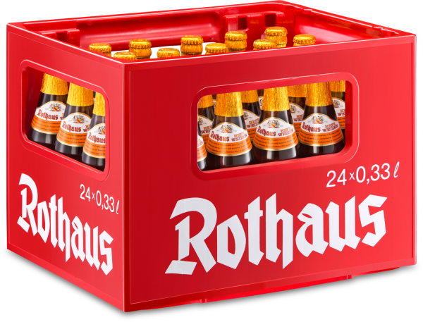 Rothaus Hefeweizen 24/0,33 Glas