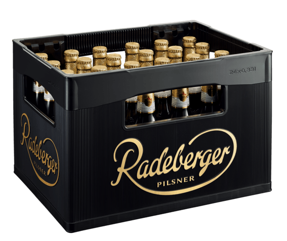 Radeberger Pils 24/0,33 Glas