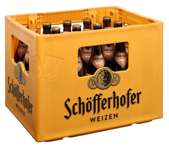Schöfferhofer Hefeweizen dunkel 20/0,50 Glas