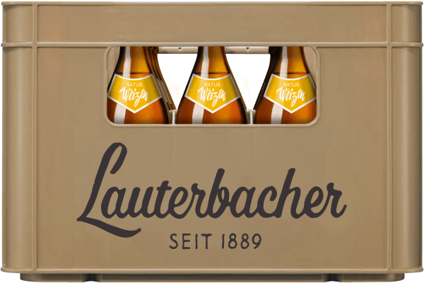 Lauterbacher Naturweizen 20/0,50 Glas Lauterbacher Naturweizen 20/0,50 Glas