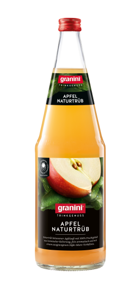 Granini Apfelsaft trüb 6/1,00 Glas Granini Apfelsaft trüb 6/1,00 Glas